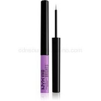NYX Professional Makeup Vivid Brights farebné tekuté linky na oči odtieň 09 Vivid Blossom 2 ml