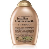 OGX Brazilian Keratin Smooth uhladzujúci šampón na lesk a hebkosť vlasov 385 ml