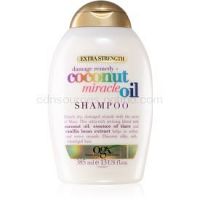 OGX Coconut Miracle Oil posilňujúci šampón pre poškodené vlasy s kokosovým olejom 385 ml