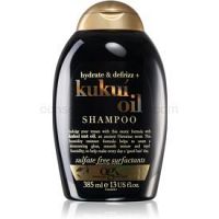 OGX Kukuí Oil hydratačný šampón proti krepateniu 385 ml