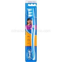 Oral B 1-2-3 Classic Care zubná kefka medium Blue