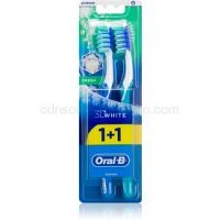 Oral B 3D White Fresh zubné kefky medium 2 ks