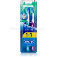 Oral B 3D White Fresh zubné kefky medium 2 ks