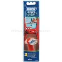 Oral B Stages Power EB10 Cars náhradné hlavice na zubnú kefku extra soft  2 ks