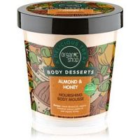 Organic Shop Body Desserts Almond & Honey telová pena pre výživu a hydratáciu 450 ml