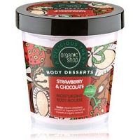 Organic Shop Body Desserts Strawberry & Chocolate telová pena s hydratačným účinkom 450 ml