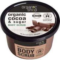 Organic Shop Body Scrub Cocoa & Sugar telový peeling  250 ml