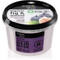 Organic Shop Organic Fig & Almond ošetrujúca maska na lesk a hebkosť vlasov 250 ml