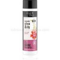Organic Shop Organic Shea & Lily hydratačný šampón na lesk a hebkosť vlasov  280 ml