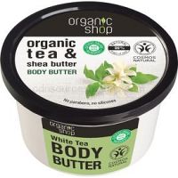 Organic Shop Organic Tea & Shea Butter intenzívne hydratačné telové maslo  250 ml