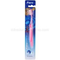 Paro Ortho ortodontická zubná kefka pre deti Pink
