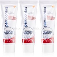 Parodontax Complete Protection Whitening bieliaca zubná pasta s fluoridom 3x75 ml
