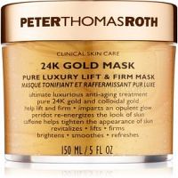 Peter Thomas Roth 24K Gold luxusná spevňujúca maska na tvár s liftingovým efektom 150 ml