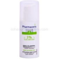 Pharmaceris T-Zone Oily Skin Sebo-Almond Peel nočný regulačný a čístiaci pleťový krém pre jednotný tón pleti 50 ml