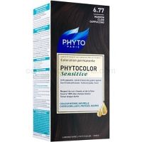 Phyto Color Sensitive permanentná farba na vlasy odtieň 6.77 Light Brown Cappuccino  