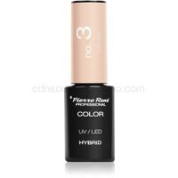 Pierre René Nails Hybrid gélový lak na nechty s použitím UV/LED lampy odtieň No. 3 Melon 6 ml