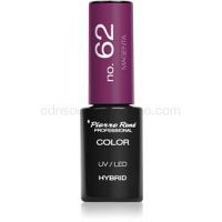 Pierre René Nails Hybrid gélový lak na nechty s použitím UV/LED lampy odtieň No. 62 Magenta 6 ml