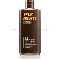 Piz Buin Allergy mlieko na opaľovanie pre citlivú pokožku SPF 15 200 ml