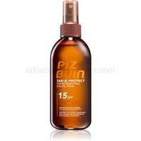 Piz Buin Tan & Protect ochranný olej pre intenzívne opálenie SPF 15 150 ml