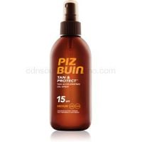 Piz Buin Tan & Protect ochranný olej urýchľujúci opálenie SPF 15  150 ml
