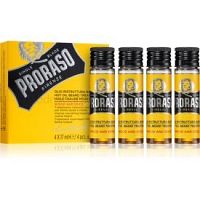 Proraso Wood and Spice Hot intenzívna olejová starostlivosť na tvrdé fúzy 4 x 17 ml