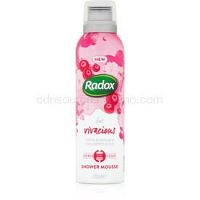 Radox Feel Vivacious ošetrujúca sprchová pena Apple Blossom & Cranberry Scent 200 ml