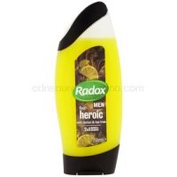 Radox Men Feel Heroic sprchový gél a šampón 2 v 1 Lemon & Tea Tree 250 ml