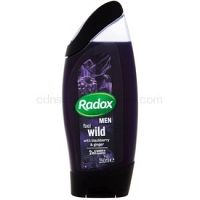 Radox Men Feel Wild sprchový gél a šampón 2 v 1 Blackberry & Ginger 250 ml