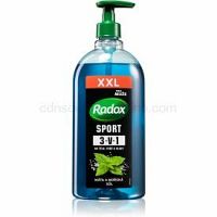 Radox Men Sport sprchový gél pre mužov na tvár, telo a vlasy 750 ml