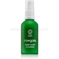 RawGaia Hemp Glow jemné čistiace mlieko pre zmiešanú až mastnú pokožku 50 ml