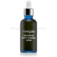 RawGaia MSM Organics detoxikačné čistiace sérum pre citlivú a suchú pleť 50 ml