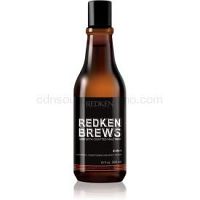 Redken Brews 3 v 1 šampón, kondicionér a sprchový gél  300 ml