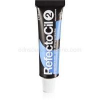 RefectoCil Eyelash and Eyebrow farba na obočie a mihalnice odtieň 2 Blue Black 15 ml