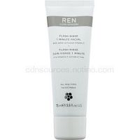 REN Flash intenzívna maska pre okamžité zlepšenie vzhľadu pleti  75 ml