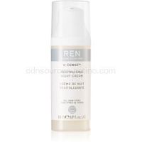 REN V-cense nočný revitalizačný krém pre všetky typy pleti 50 ml