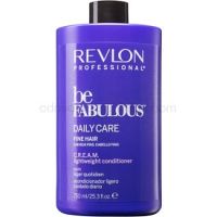 Revlon Professional Be Fabulous Daily Care kondicionér pre objem jemných vlasov 750 ml