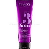 Revlon Professional Be Fabulous Hair Recovery šampón s efektom uzatvorenia vlasu pre predĺženie výsledku regeneračnej masky 250 ml