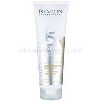 Revlon Professional Revlonissimo Color Care šampón a kondicionér 2 v 1 pre melírované a biele vlasy bez sulfátov 275 ml