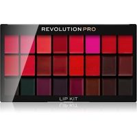 Revolution PRO Lip Kit paleta rúžov odtieň Reds/Vamps 12 g