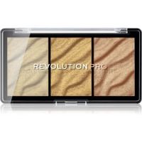 Revolution PRO Supreme paleta rozjasňovačov odtieň Gold 3,7 g