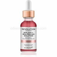 Revolution Skincare 30% AHA + BHA Peeling Solution intenzívny chemický peeling pre rozjasnenie pleti 30 ml
