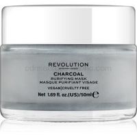 Revolution Skincare Charcoal čistiaca pleťová maska 50 ml