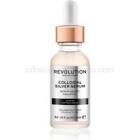 Revolution Skincare Colloidal Silver Serum aktívne sérum pre vyhladenie kontúr tváre s antibakteriálnou prísadou 30 ml