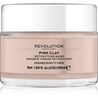 Revolution Skincare Pink Clay detoxikačná pleťová maska  50 ml