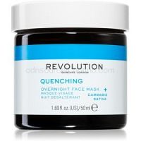Revolution Skincare Thirsty Mood intenzívna nočná maska pre rýchlu regeneráciu suchej a dehydrovanej pleti 50 ml