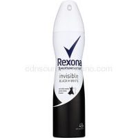 Rexona Invisible Black and White antiperspirant v spreji (48h) 150 ml