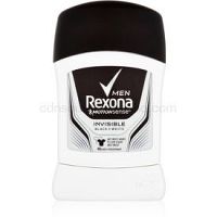 Rexona Invisible Black and White tuhý antiperspitant 48 H  50 ml