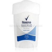 Rexona Maximum Protection Clean Scent krémový antiperspirant proti nadmernému poteniu 45 ml