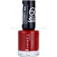 Rimmel 60 Seconds Super Shine lak na nechty odtieň 315 Queen Of Tarts 8 ml