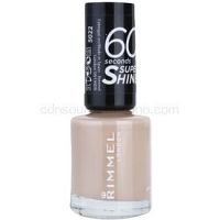 Rimmel 60 Seconds Super Shine lak na nechty odtieň 513 Let's Get Nude 8 ml